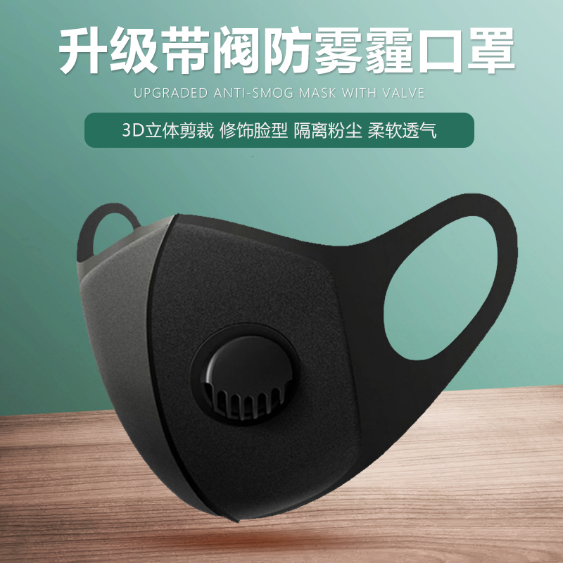 帶閥口罩